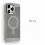 Luxury Cooling Magnetic Phone Case For iPhone