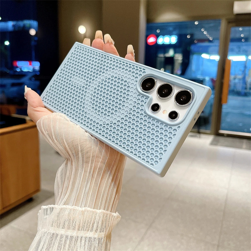 Magnetic Magsafe Heat Dissipation Shockproof Case For Samsung