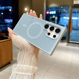 Magnetic Magsafe Heat Dissipation Shockproof Case For Samsung