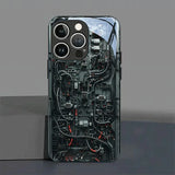 Creative Mechanical Circuit Glass Case for iPhone