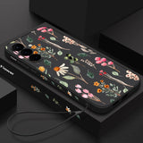 Luxury Flower Print Phone Case for Samsung