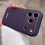 Frosted Fabric Magnetic Full Bumper Phone Case For iPhone