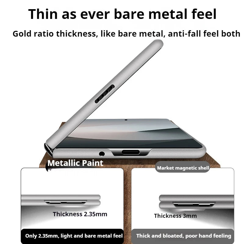 Magnetic Wireless Charging Case for Samsung Galaxy Z Fold 7 6 5 4 3