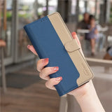 Leather Wallet Card Phone Case for Samsung