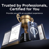 Clear Magnectic Wireless Charger Phone Case for iPhone