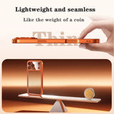 Candy Color Frosted Clear Hard Case for iPhone