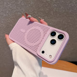 Magsafe Honeycomb Heat Dissipation Wireless Charge Case for iPhone