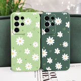 Flower Silicone Phone Case For Samsung