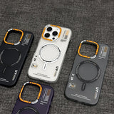 Translucent Bumper Magnetic Phone Case for iPhone