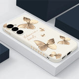 Butterfly Silicone Phone Case For Samsung