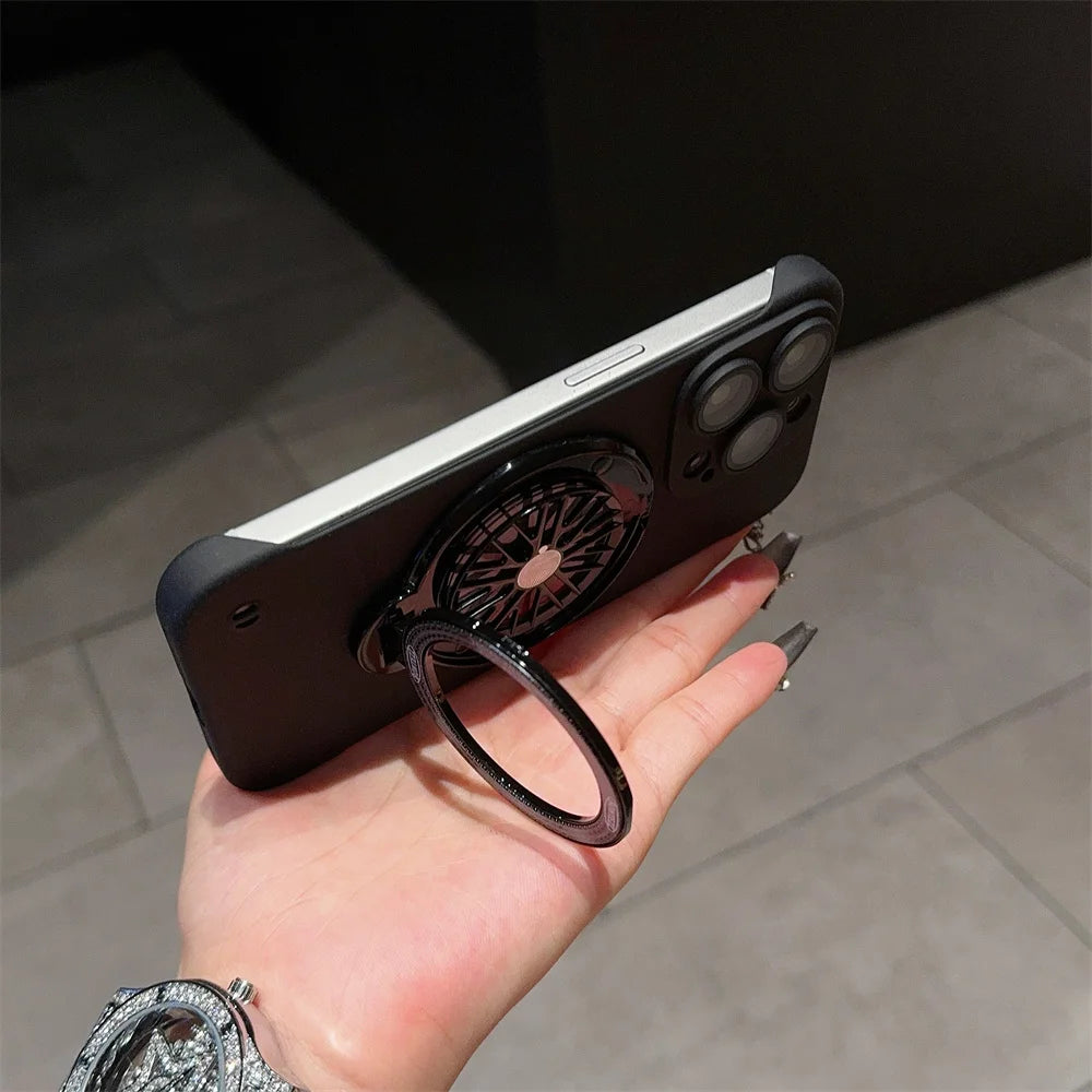 Frameless Heat Dissipation for Gyroscope Holder Case for iPhone