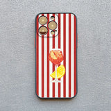 Fresh Summer Fruit Lemon Cherry Phone Case For iPhone