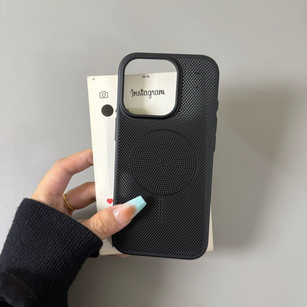 Summer Dopamine Colourway Breathable  Magnetic Case for iPhone