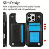 Pearl Polka Dot Wallet Case for iPhone