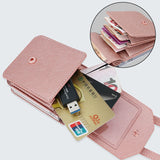 Stylish Crossbody Wallet Case With Card Slots for Samsung Z Flip