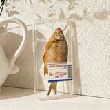 Salted Fish Creativity Clear Phone Case For Samsung