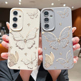 Butterfly Silicone Phone Case For Samsung
