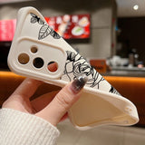 Rose Flower Soft Phone Case For Samsung