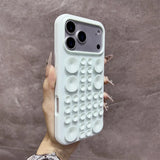Circular Suction Cup Silicone Shockproof Phone Case for iPhone