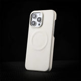 Business Leather Texture Magnetic Case For iPhone