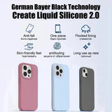 Liquid Silicone Shockproof Phone Case for iPhone