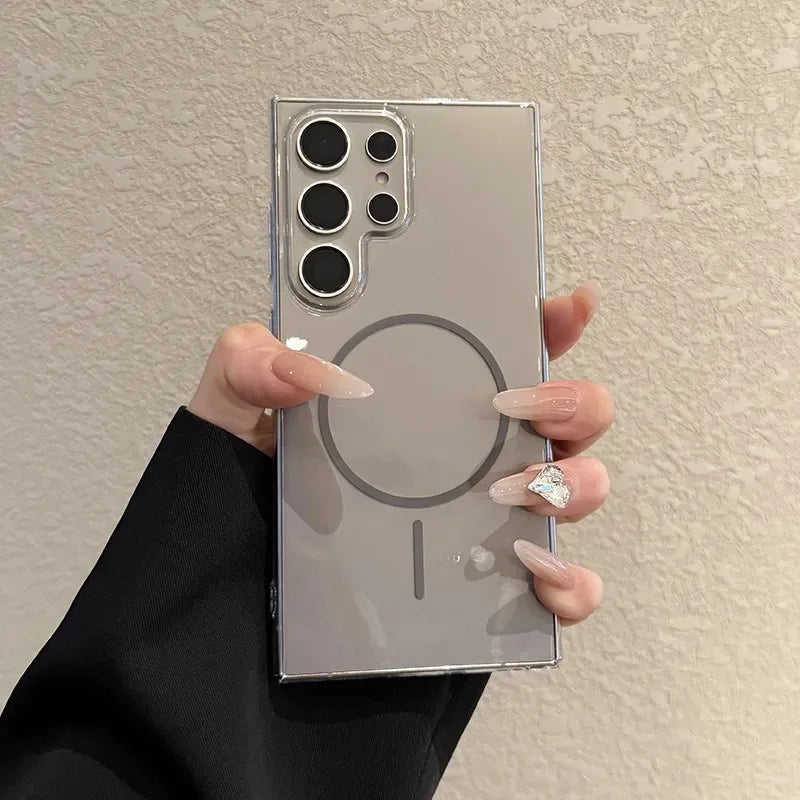 High Clear Magnetic Case for Samsung