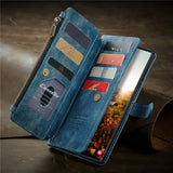 Leather Flip Wallet Etui Case for Samsung
