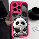 Cute Panda Case For iPhone