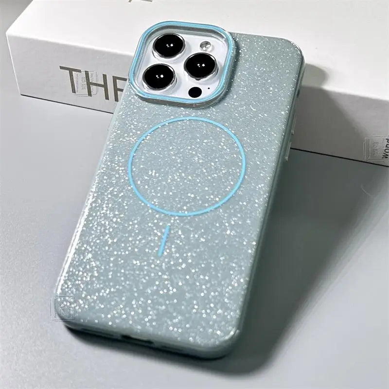 Luxury Glitter Bling Magnetic Case For iPhone