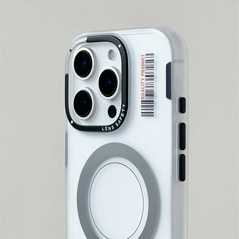 Skin Touch Bar Code Matte Magnetic Phone Case For iPhone