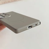 Magnetic Liquid Silicone Soft Case for Samsung