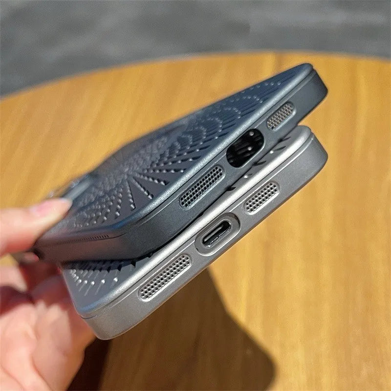 Summer Cool Breathable Magnetic Case for iPhone