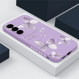 Butterfly Silicone Phone Case For Samsung