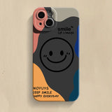 Cute Cartoon Smiley Silicone Case for Samsung