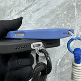 Ultrathin Simple Magnetic Lanyard Bumper Case for iPhone