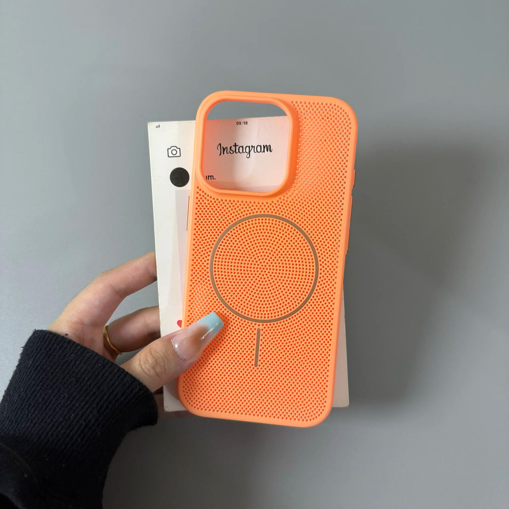 Summer Dopamine Colourway Breathable  Magnetic Case for iPhone