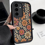 Petal Leaf Diagram Silicone Phone Case For Samsung