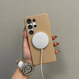 Business Lightning Pattern Magnetic Case for Samsung