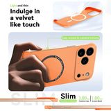 Magnetic Slim Frameless Matte Anti-Scratch Shockproof Hard Case for Iphone