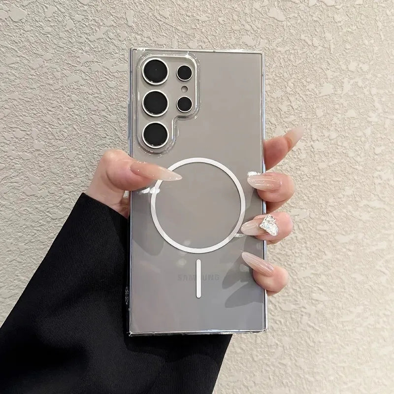 High Clear Magnetic Case for Samsung
