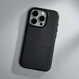 Luxury Wireless Charging Magnetic Leather Phone Case For iPhone
