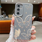 Butterfly Silicone Phone Case For Samsung