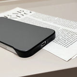 Business Frameless Leather Texture Case For iPhone
