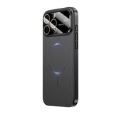 Magnetic Hard PC Lens Protector Phone Case For iPhone