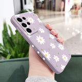 Flower Silicone Phone Case For Samsung