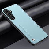 Luxury PU Leather Matte Silicone Phone Case For Samsung