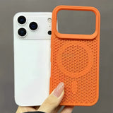 Magsafe Honeycomb Heat Dissipation Wireless Charge Case for iPhone