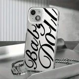 Creative Stylish English Letters Phone Case for IPhone