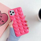 Cute 3D Love Heart Case For iPhone