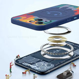Graffiti Smiley Magnetic Silicone Case for Samsung